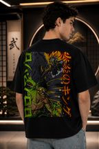ZAIVIQ™ Premium Embroidered Oversized T-Shirt – Anime Collection
